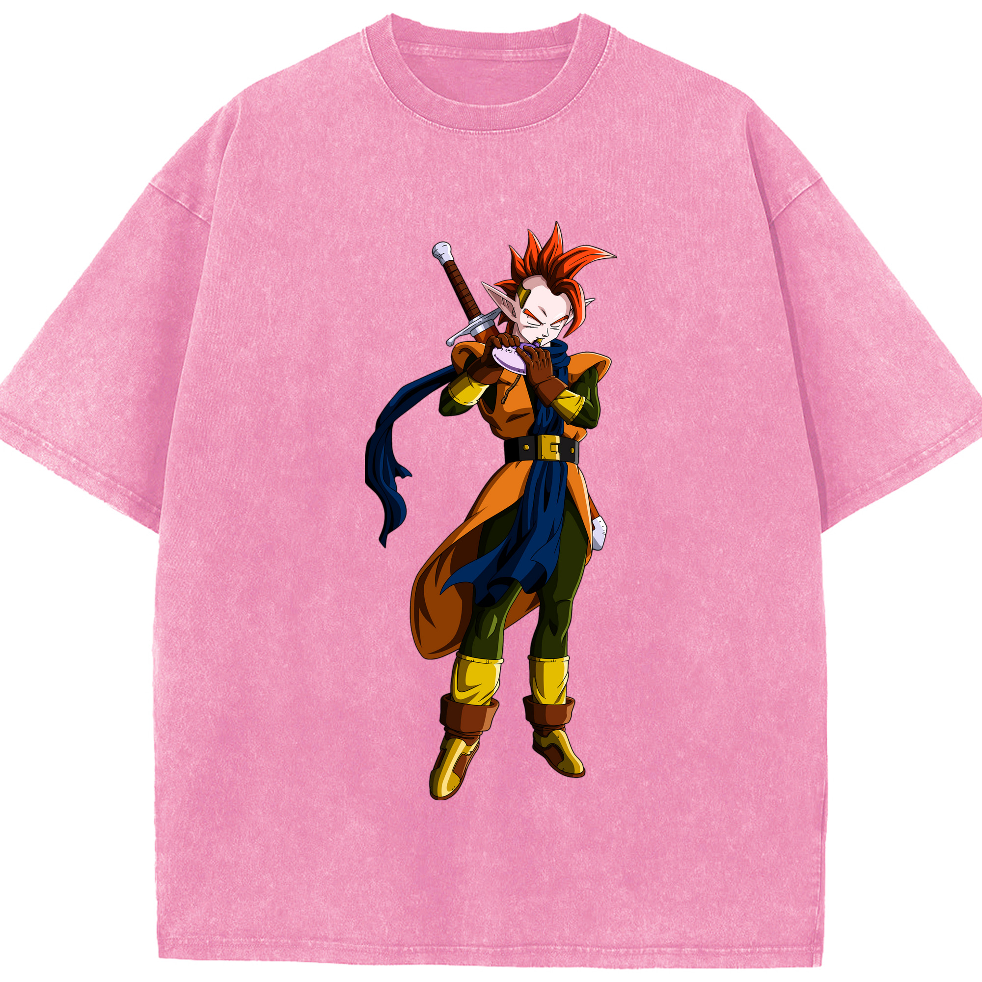 （画像用） ドラゴンボール DRAGON BALL 綿100% ヴィンテージ風 半袖Tシャツ（フロントプリント）